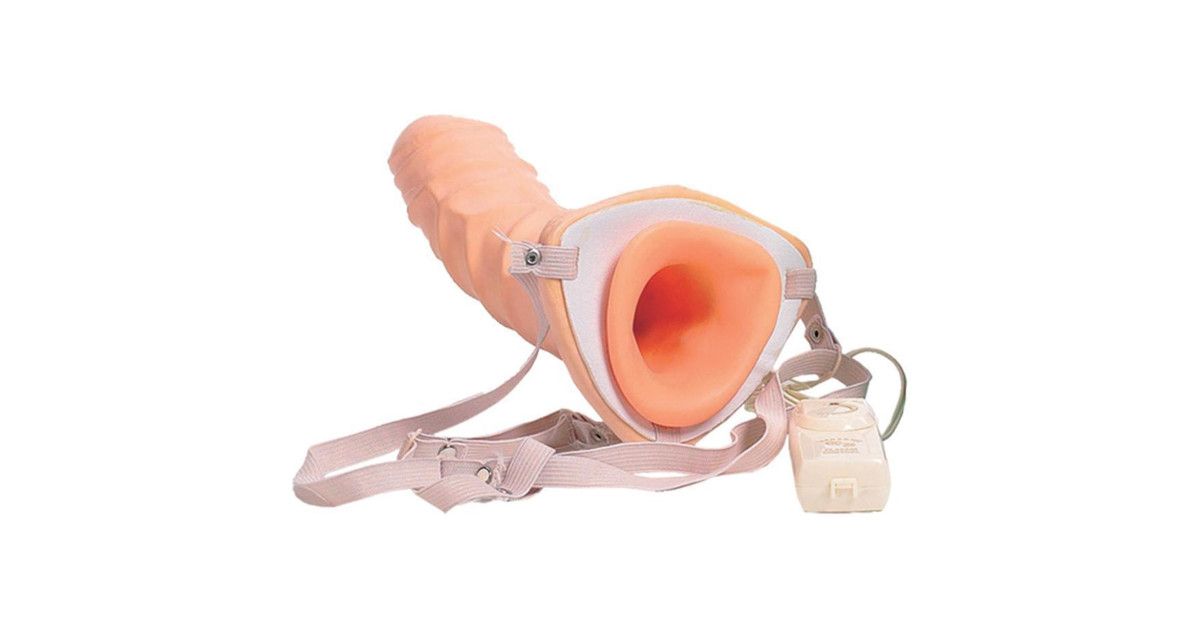 K B Hollow Extender Strap On Dildo Med Harness Mshop Dk