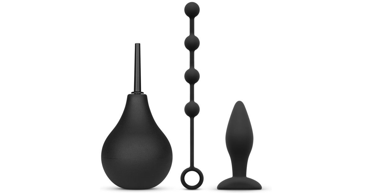 K B Nexus Anal Beginner Set Black Analt Nexus Mshop Dk