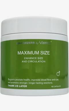 Øget Sexlyst & Forlængende Viamax - Maximum Size - 60 Capsules