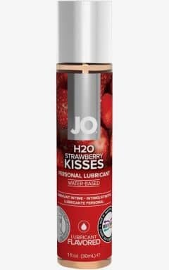 Orgasmegappet JO H2O Strawberry Kiss - 30 ml