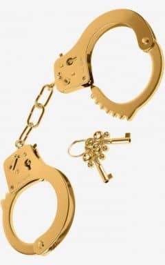 Håndjern & Opbinding FF gold - cuffs