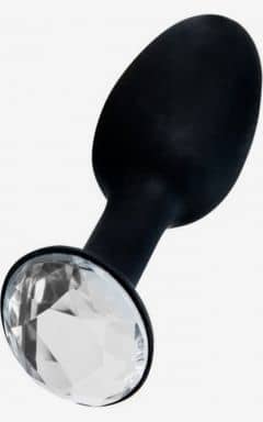 Anal sexlegetøj Chrystal Amulet Silicone Butt Plugg Small