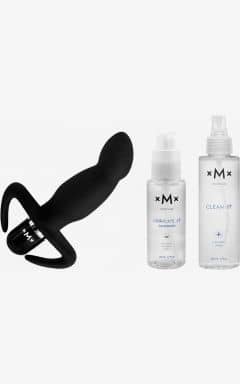 Sexlegetøj sæt Scorpio med glidecreme & rengøring