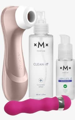 Intimlegetøj sæt, Kits & Bokse Satisfyer Pro 2 med vibrator, glidecreme og rengøring