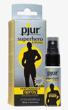 Søg efter personlighed Pjur Superhero Strong - 20 ml