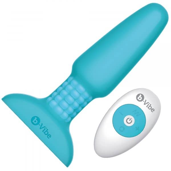 B-Vibe Rimming Plug Blue