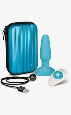 Anal sexlegetøj B-Vibe Rimming Plug Blue