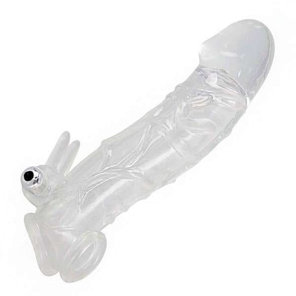 Chrystal Skin Penis Sleeve Vibro
