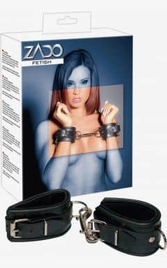 Sexlegetøj Mand til Mand Leather Cuffs Padded