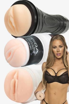 Onaniprodukt Nicole Aniston + Techa Masturbator + Pussy to go