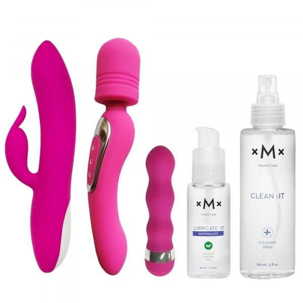 Vibrator sæt med Eclipse Rabbit