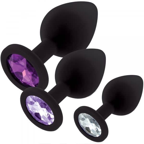 RS - Soiree - Booty Plug Set 3x Black