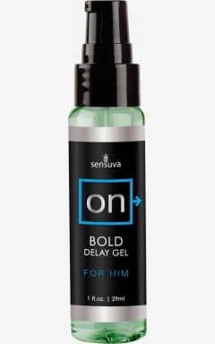 Bedre sex Sensuva - Bold Delay Gel For Him 29 ml