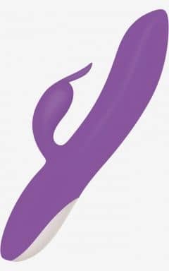 Black Friday Week sexlegetøj til par Eclipse Rechargeable Rabbit - Purple