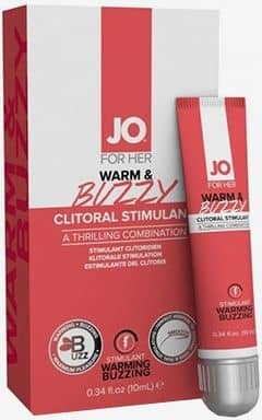 Øget Sexlyst & Forlængende System Jo - Clitoral Stimulant Warm and Buzzy 10ml