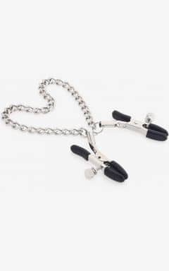 BDSM Nipple Clamps with Chain