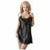 Satin Neglige Schwarz