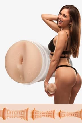 Fleshlight Riley Reid Euphoria - Drømmer du om analsex med frække Riley Reid? Nu har du chancen med denne tro afstøbning af hendes anus. Den pirrende Euphoria-struktur får fantasien helt tæt på!