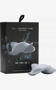Sidste chance Clandestine Mimic Plus Massager Stealth Grey