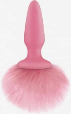 Buttplug og analt sexlegetøj Ns Novelties Bunny Tails Pink