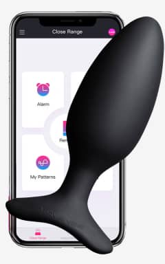 Vibratorer med mobil app Lovense - Hush Butt Plug