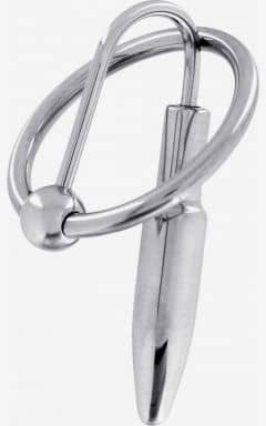 Bondage Penisplug med Glansring