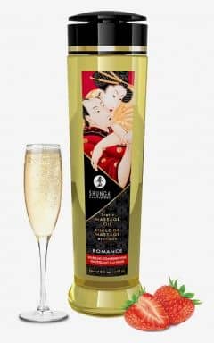 Bedre sex Massage Oil Strawberry Wine - Romance