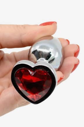 Buttplug Love Steel Plug with Crystal