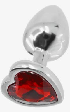 Buttplug Love Steel Plug with Crystal