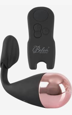 Fjernstyret sexlegetøj Belou Vibro Bullet Black