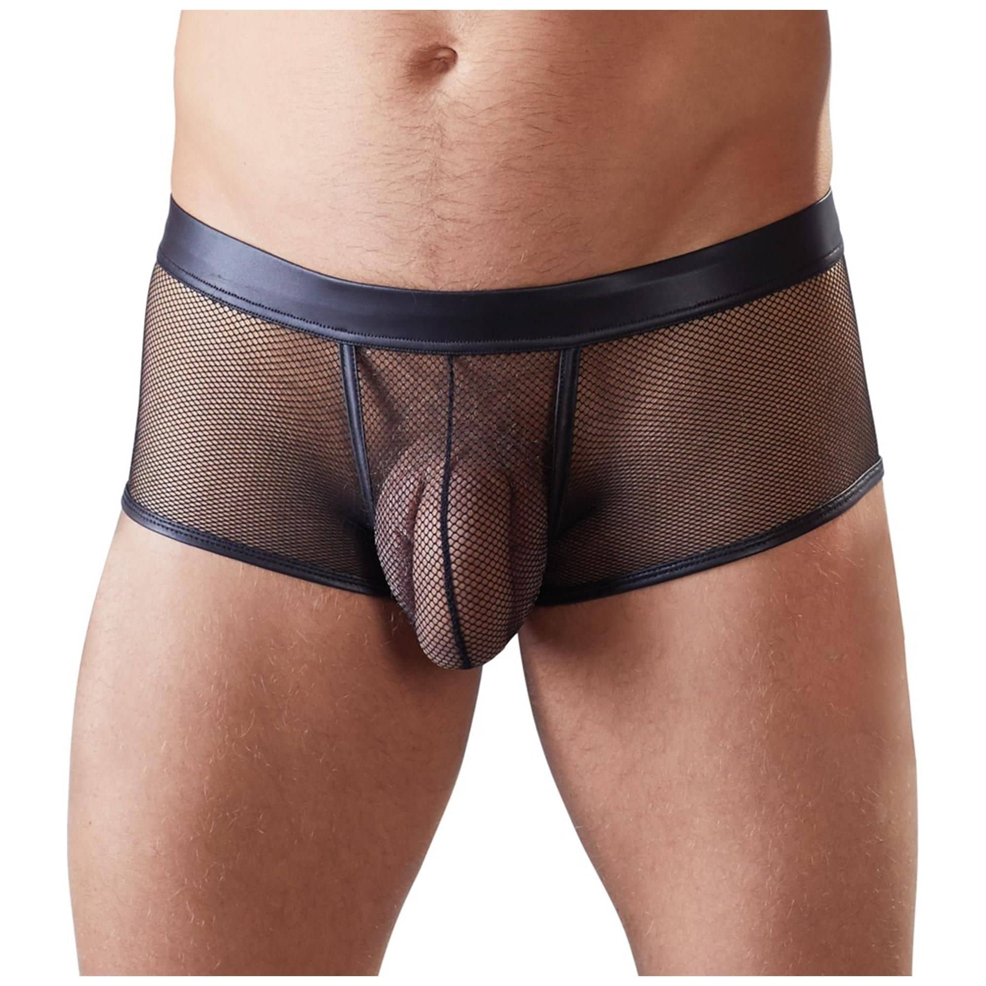 мужские сетчатые стринги