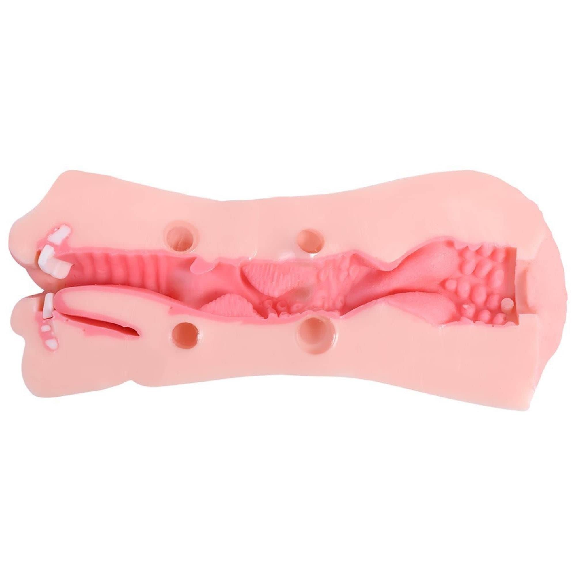 Двухсторонний мастурбатор Zemalia Gina by Svakom рот-вагина, в тубе Z9 - Zemalia - Ротики - Купить