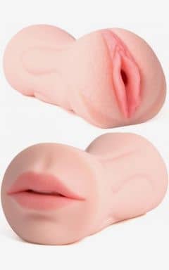 Tilbud Pocket Pussy Double Ended Mouth and Vagina