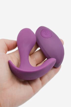 Buttplug og analt sexlegetøj Soft Plug with Remote