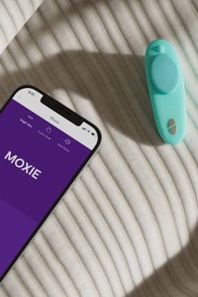 Vibratorer med mobil app We-Vibe Moxie+