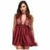 Baci - Sexy Lace Babydoll Set Red