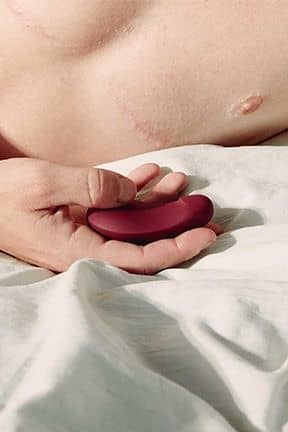 Alle Pom Flexible Vibrator Plum