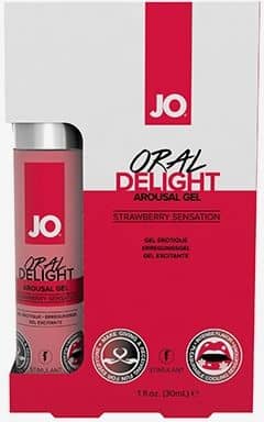 Glidecreme System JO Oral Delight Strawberry