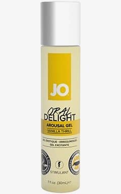 Øget Sexlyst & Forlængende System Jo Oral Delight Vanilla