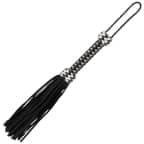 ZADO Leather Flogger B&W