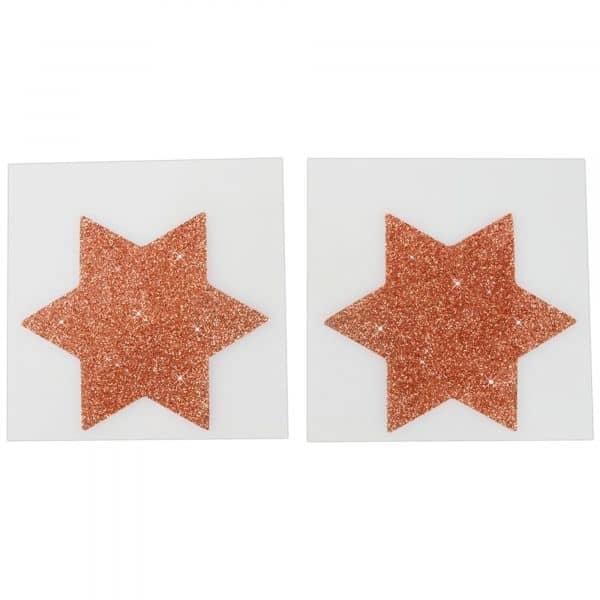 Nipple Sticker Star Copper