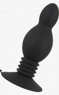 Buttplug og analt sexlegetøj Black Velvets Bouncing Plug