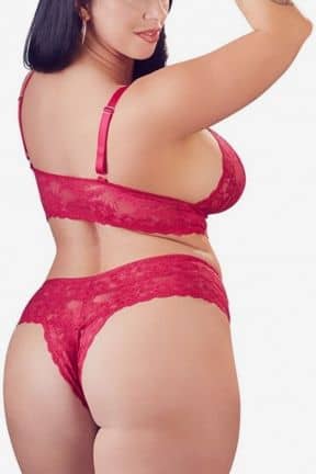 Alle Diva Lace Set Red