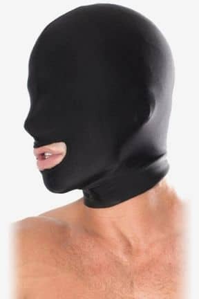 Blindfold FF Spandex Open Mouth Hood 