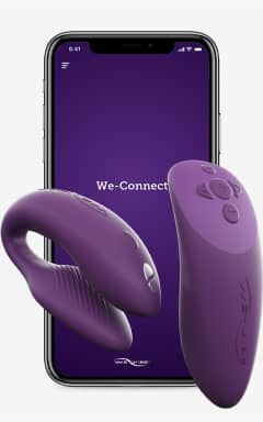 Vibratorer med mobil app We-Vibe Chorus Purple