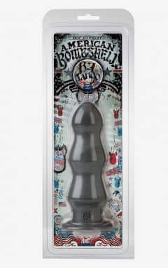 Anal Dildo American Bombshell B7 Tango Butt Plug Grey Os