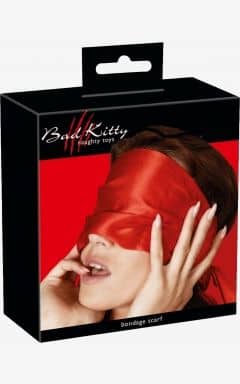 Blindfold BK Bondage Scarf Red