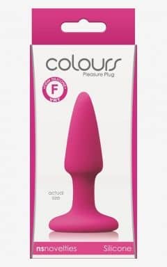 Buttplug og analt sexlegetøj Colors Pleasures Mini Plug Pink