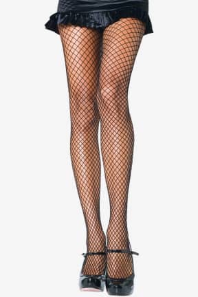 Lingeri Industrial Fishnet Pantyhose - Klassiske netstrømpebukser, der løfter både lingeri, festlooket og hverdagsoutfittet.