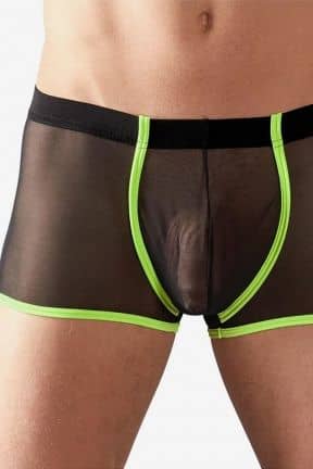 Sexet undertøj Boxer Black/Neon